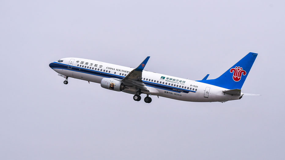 The World Maiden Voyage of Monalisa Tiles Airplane
