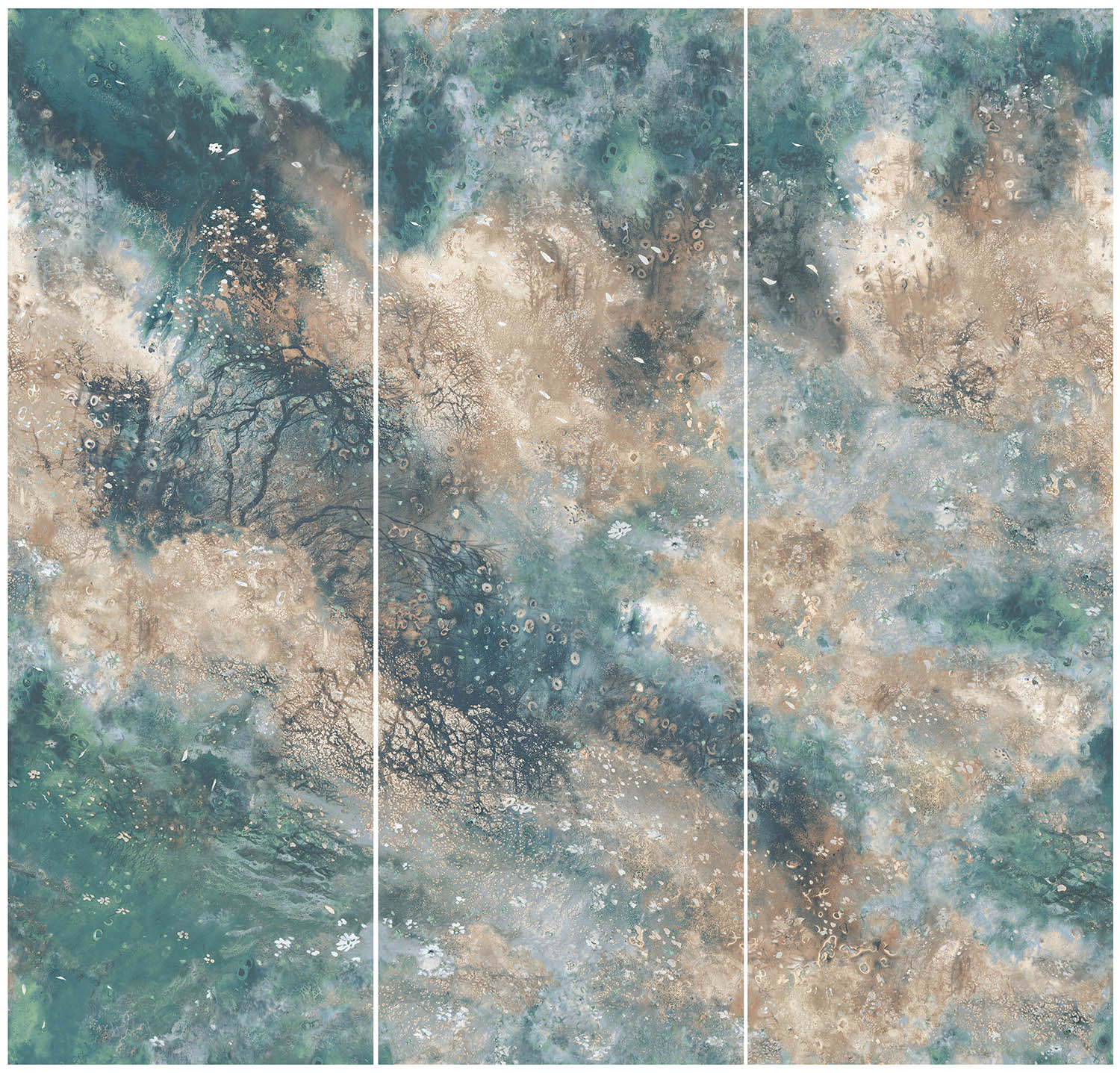 Wall  Decoratiom Tiles | Slab Stone 90-270DBYP09393(BCD)-M(F)