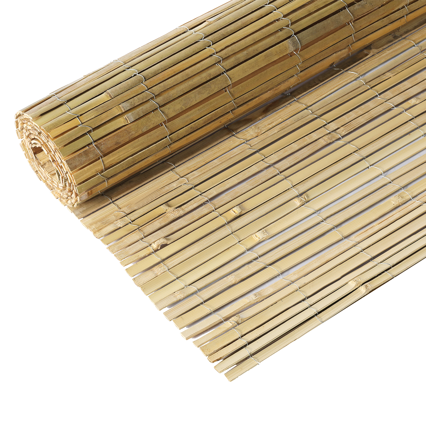 Split Bamboo Fence