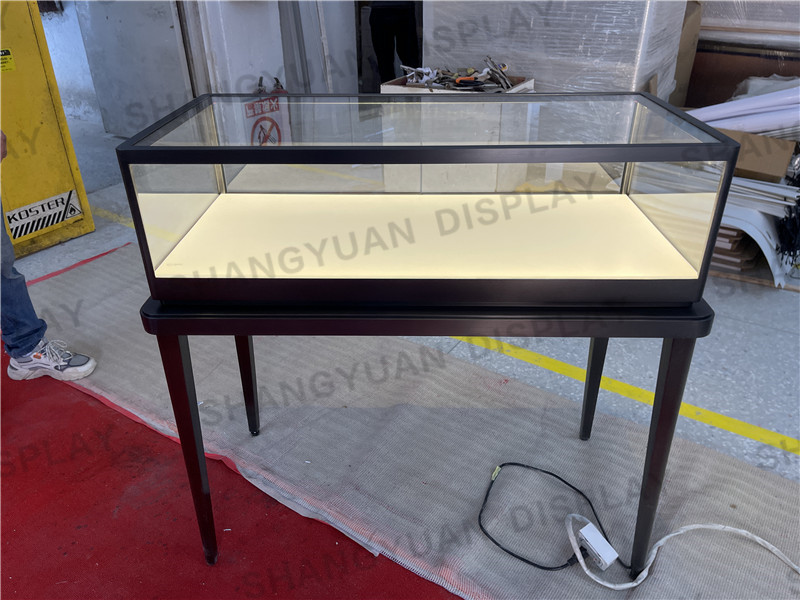 Black Jewelry Display Cabinet