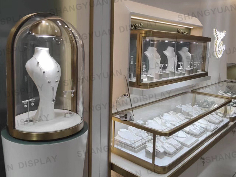 【Singapore】Pearl Jewellery Showroom Counter Design Solutions