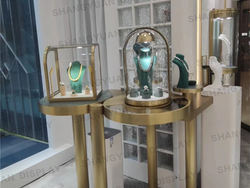【Singapore】Pearl Jewellery Showroom Counter Design Solutions