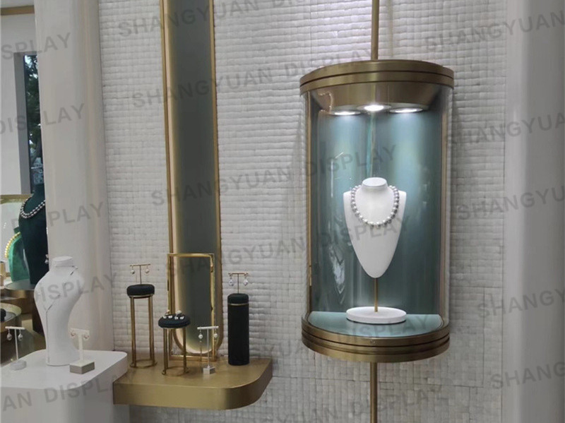 【Singapore】Pearl Jewellery Showroom Counter Design Solutions