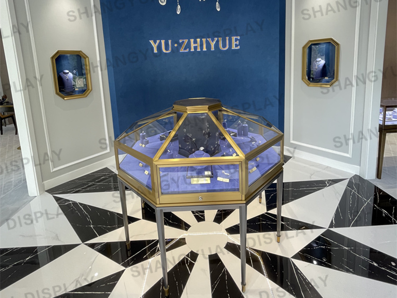 High-End Gem Jewellery Shop Counter Solutions