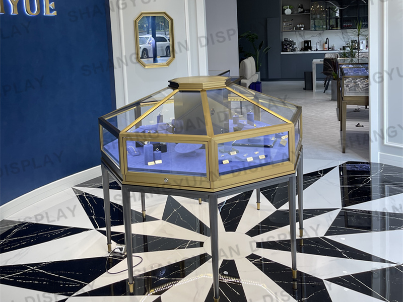 High-End Gem Jewellery Shop Counter Solutions
