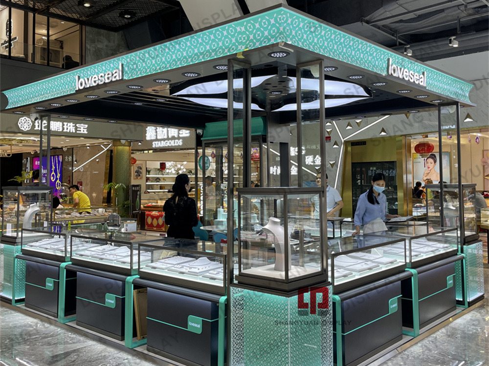LOVESEAL Luxury Jewelry Kiosk Showcase