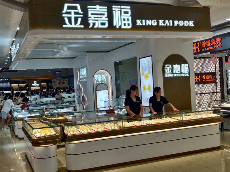 KING KAI FOOK Jewellery Kiosk Showcase