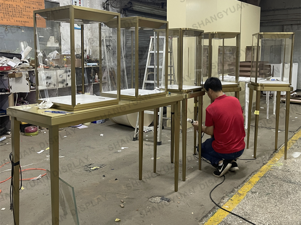 Jewelry Shop Window Display Cabinet
