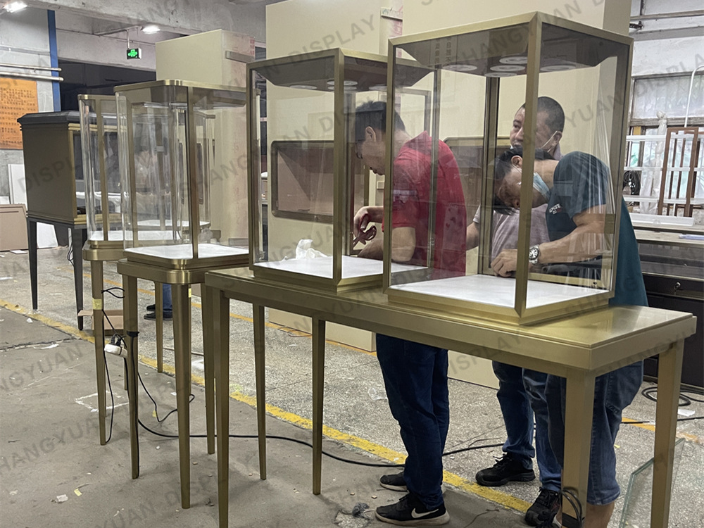 Jewelry Shop Window Display Cabinet