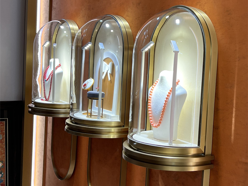 Wall Mounted Jewelry Showcase