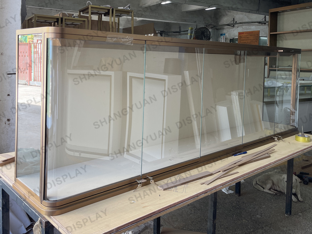 Wall Mounted Jewelry Display Case