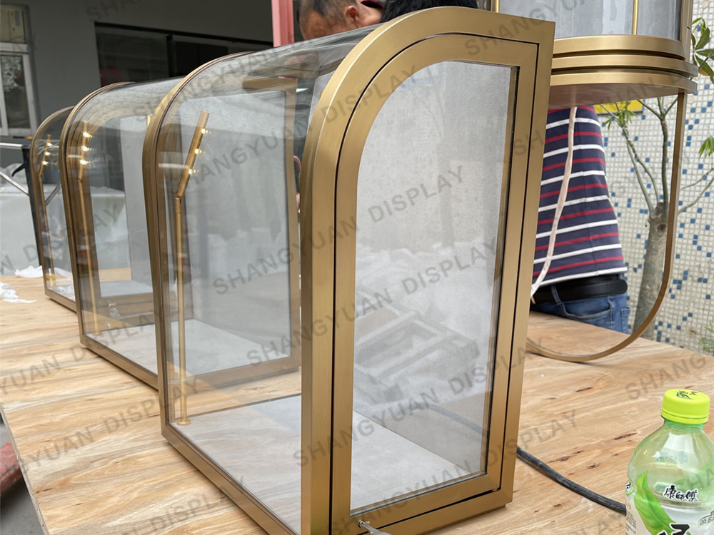 Wall Mounted Jewelry Display Counter
