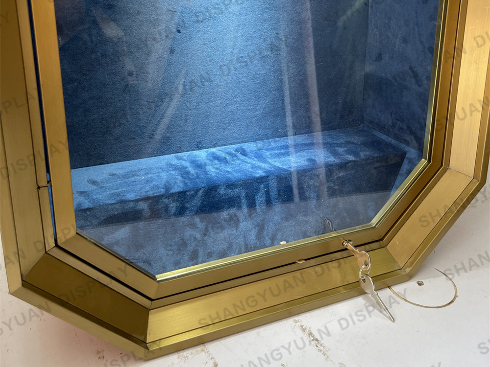 Luxury Jewelry Store Wall Cabinet