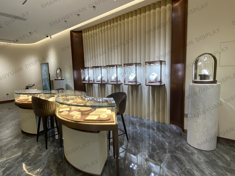 Gold Jewelry Showroom Furniture | Tailored for Jewelers