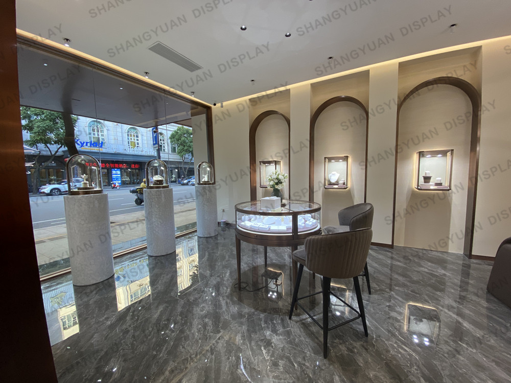 Gold Jewelry Showroom Furniture | Tailored for Jewelers