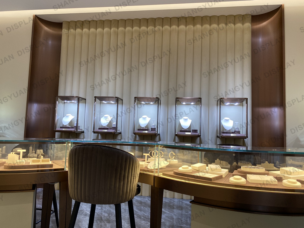 Gold Jewelry Showroom Furniture | Tailored for Jewelers