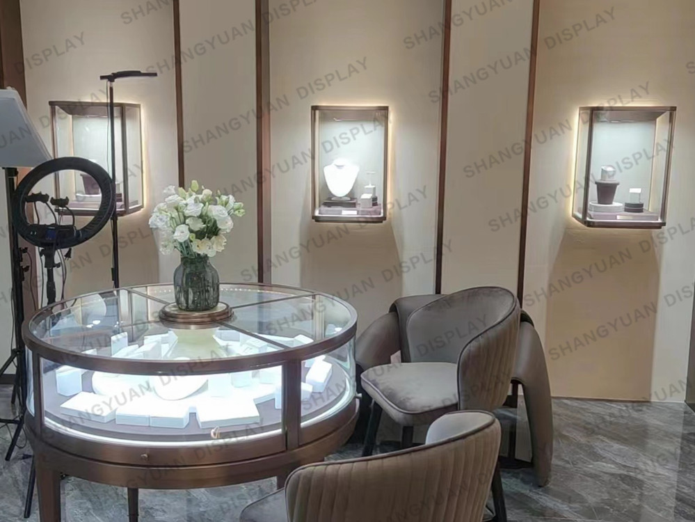 Gold Jewelry Showroom Furniture | Tailored for Jewelers