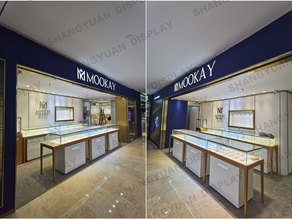 Custom Small Jewelry Shop Design | Shangyuan Display