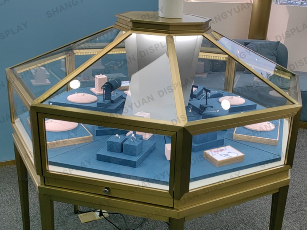 Luxury Metal Jewellery Cabinet