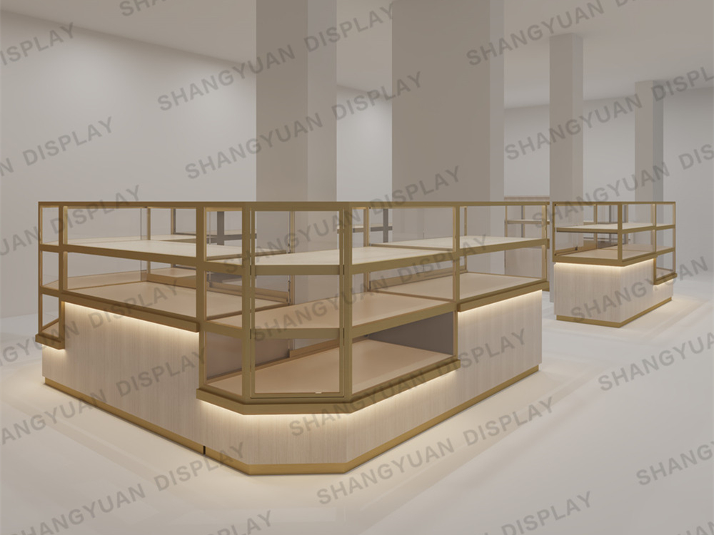 This batch of luxury kiosk showcase will be shipped to Martinique