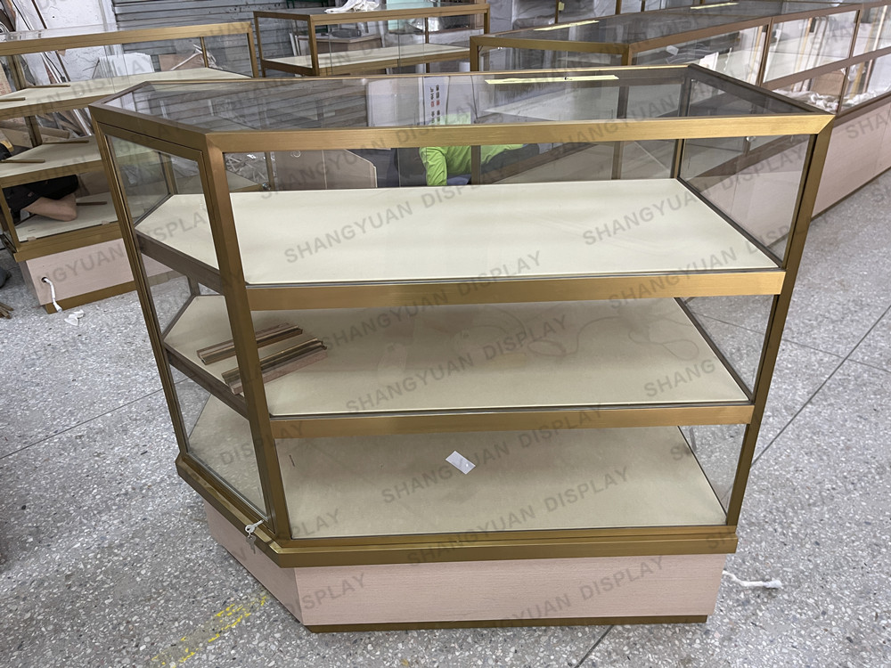 Jewelry Kiosk Glass Display Case