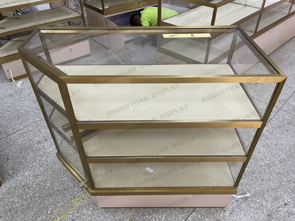 Jewelry Kiosk Glass Display Case