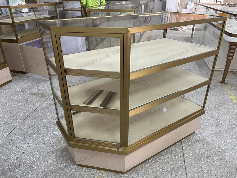 Jewelry Kiosk Glass Display Case