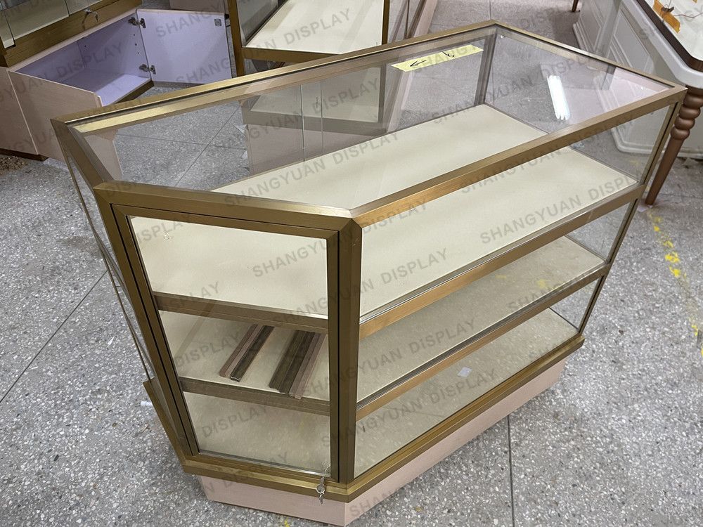 Jewelry Kiosk Glass Display Case