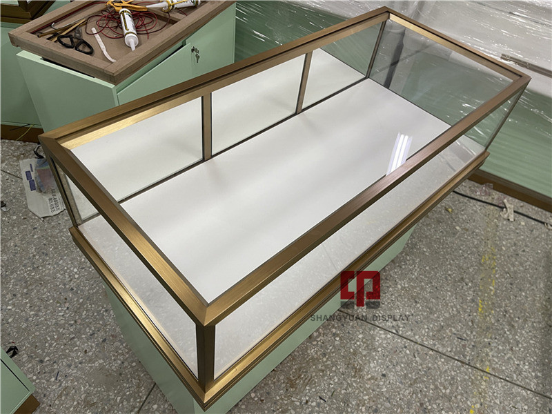 Wooden Jewelry Display Case
