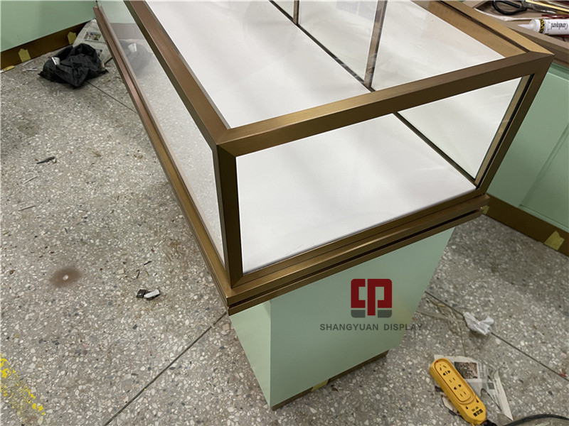 Wooden Jewelry Display Case
