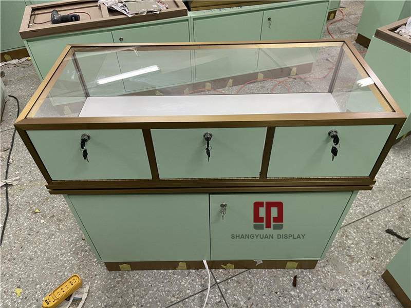 Wooden Jewelry Display Case