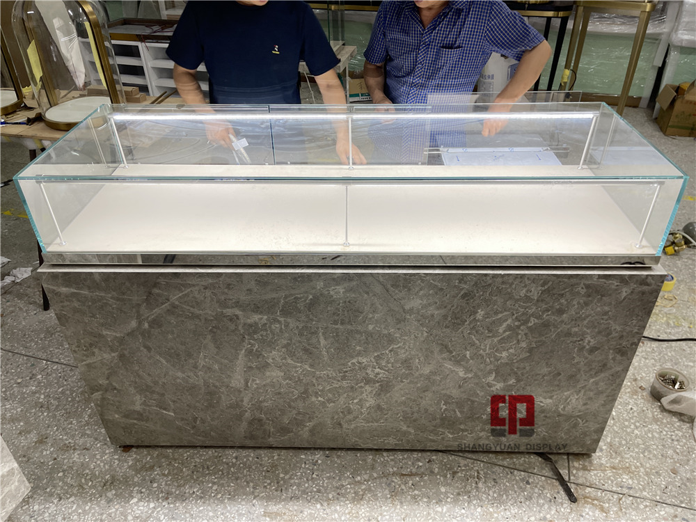 Marble Jewelry Showcase