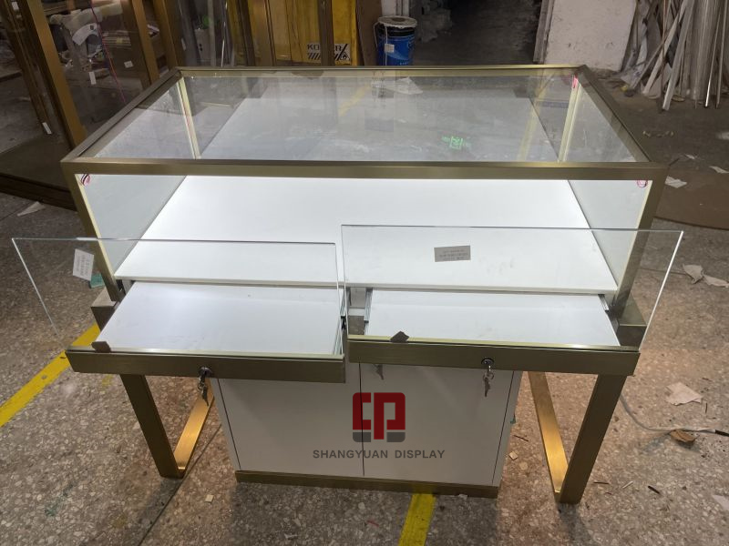 Glass Jewelry Display Case