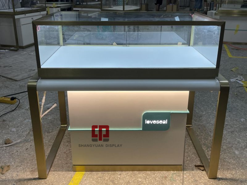 Glass Jewelry Display Case