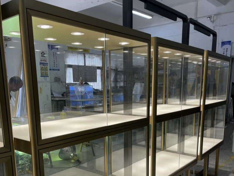 Luxury Jewelry Window Display Cabinet