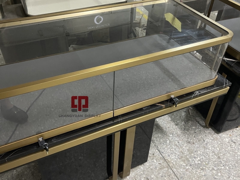 Modern Marble Jewelry Cabinet