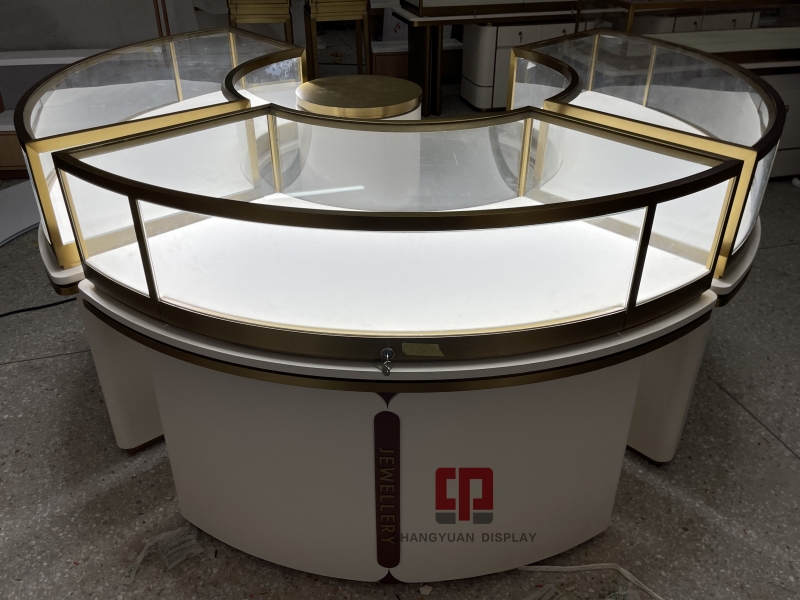Round Jewelry Cabinet