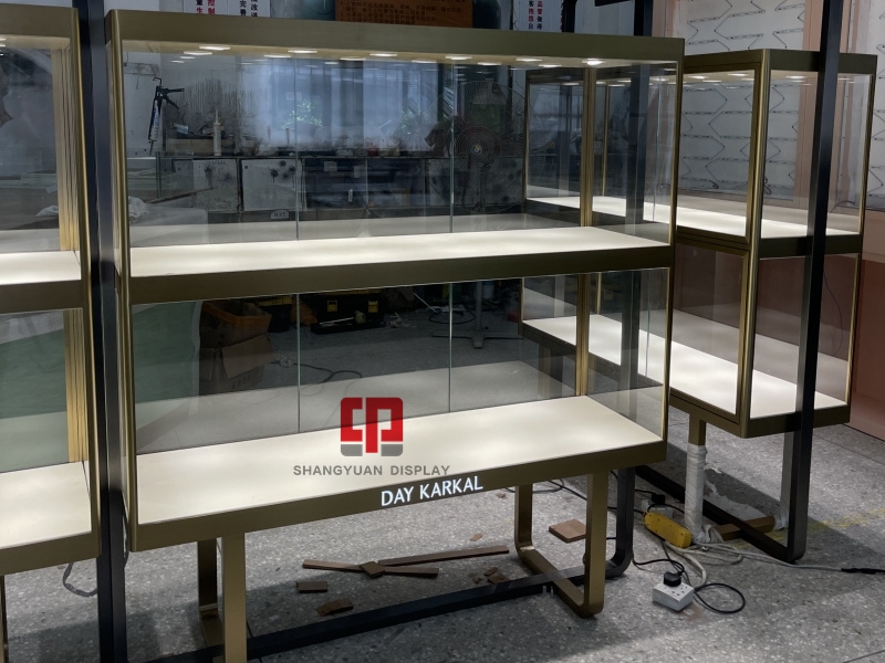 Luxury Jewelry Window Display Cabinet