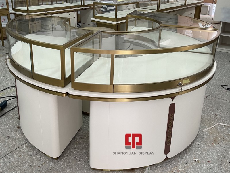 Round Jewelry Cabinet