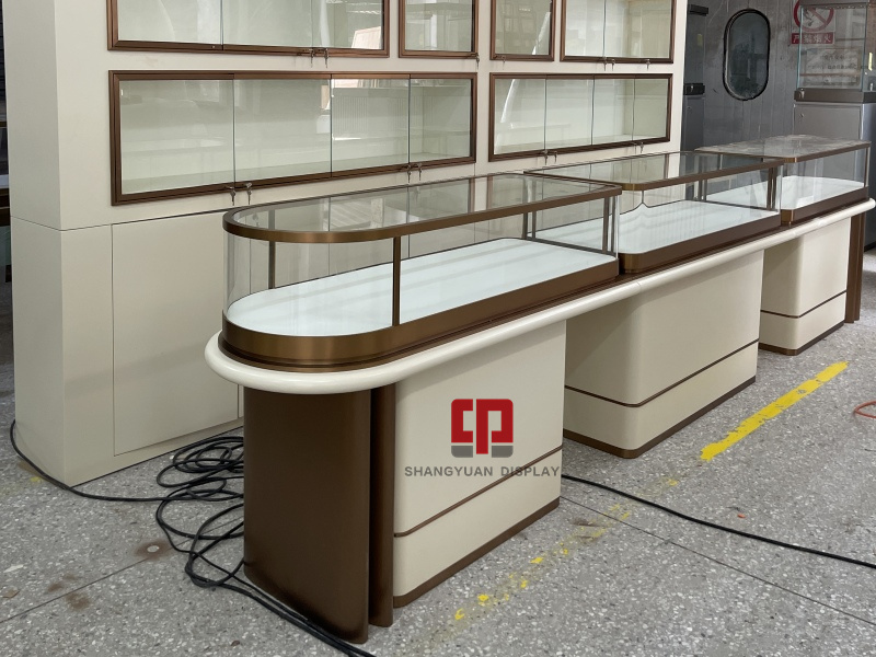 Luxury jewelry wall Showcases