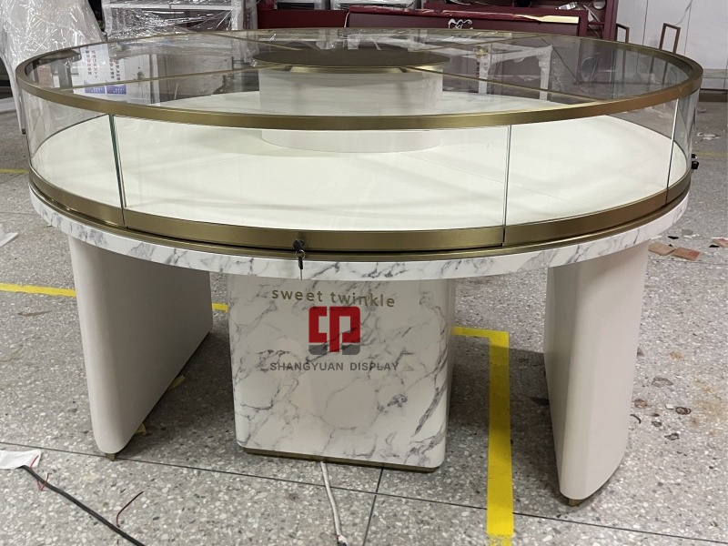 How To Choose Marble For Jewelry Store Display Cabinets Decoration?