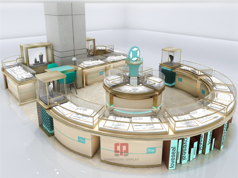 Luxury Jewellery Counter Design
