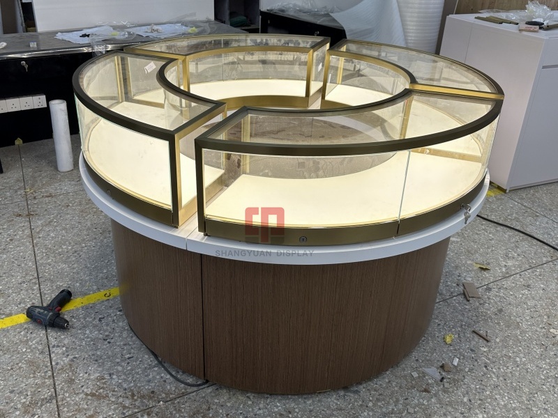 Jewelry Display Cabinet Manufacturing Materials