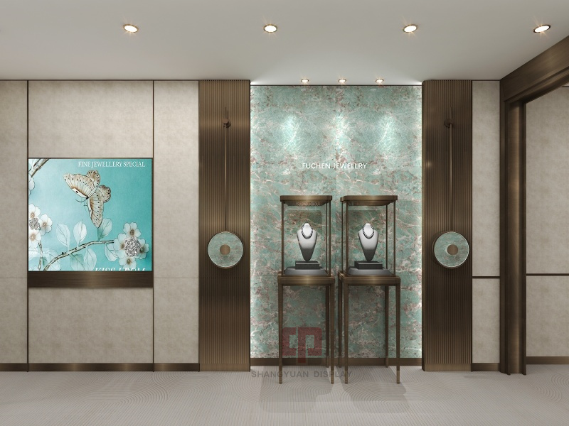 FUCHEN Jade Jewelry Store Design Display