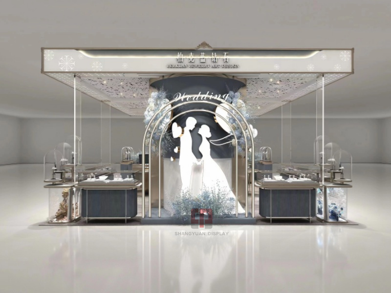 BERKLAN Diamond Jewelry Kiosk Design