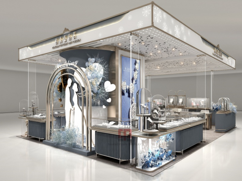 BERKLAN Diamond Jewelry Kiosk Design