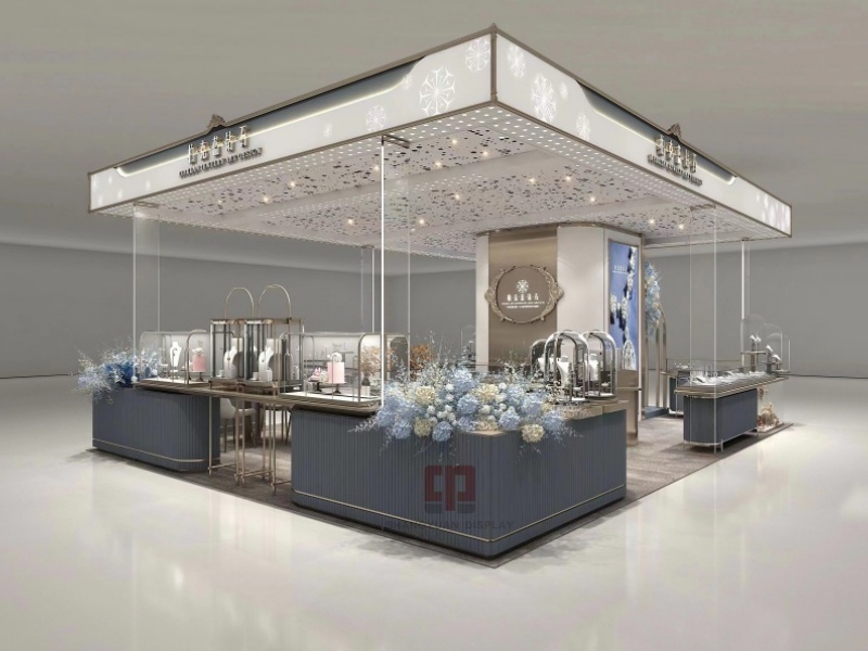 BERKLAN Diamond Jewelry Kiosk Design