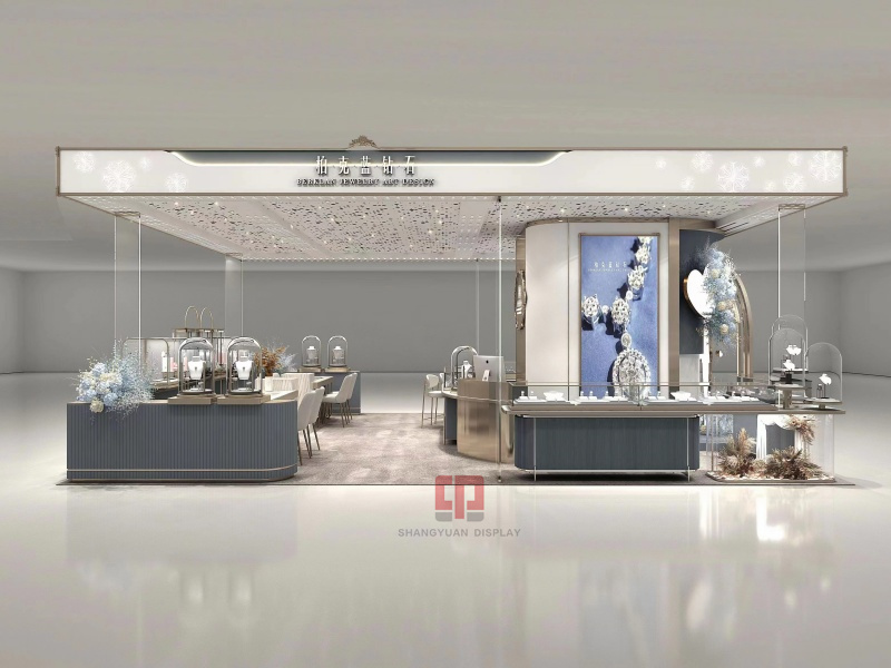 BERKLAN Diamond Jewelry Kiosk Design