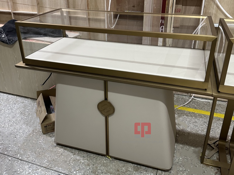 Metal Stainless Steel Jewelry Display Counter