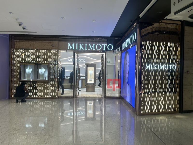 Luxury Jewelry Shop Decoration And Showcase Design For MIKIMOTO